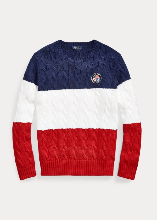 Polo Ralph Lauren Polo Cookie Cotton Striktrøje Herre Danmark (UGYVQ6138)